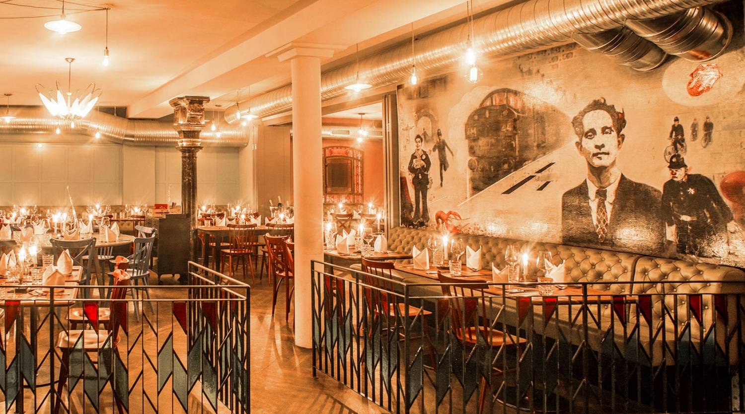 Räumlichkeiten Burger und Lobster Bank